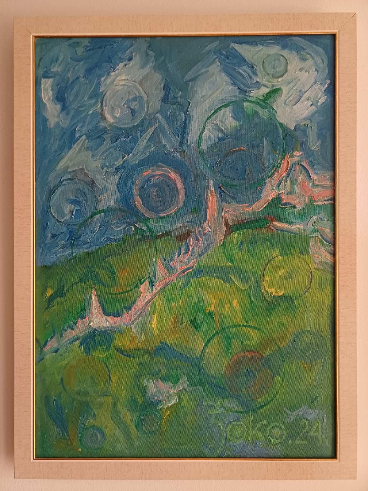 Polyform Presentation of El Greco's "View of Toledo"